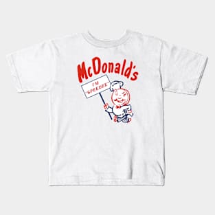 McDonald's original mascot. Speedee Kids T-Shirt